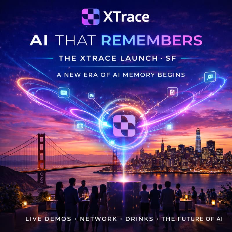 Cover Image for XTrace Launch Party: AI Memory