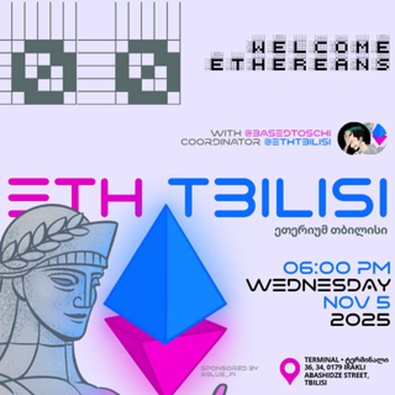 Cover Image for Welcome Ethereans | ETHTbilisi 00