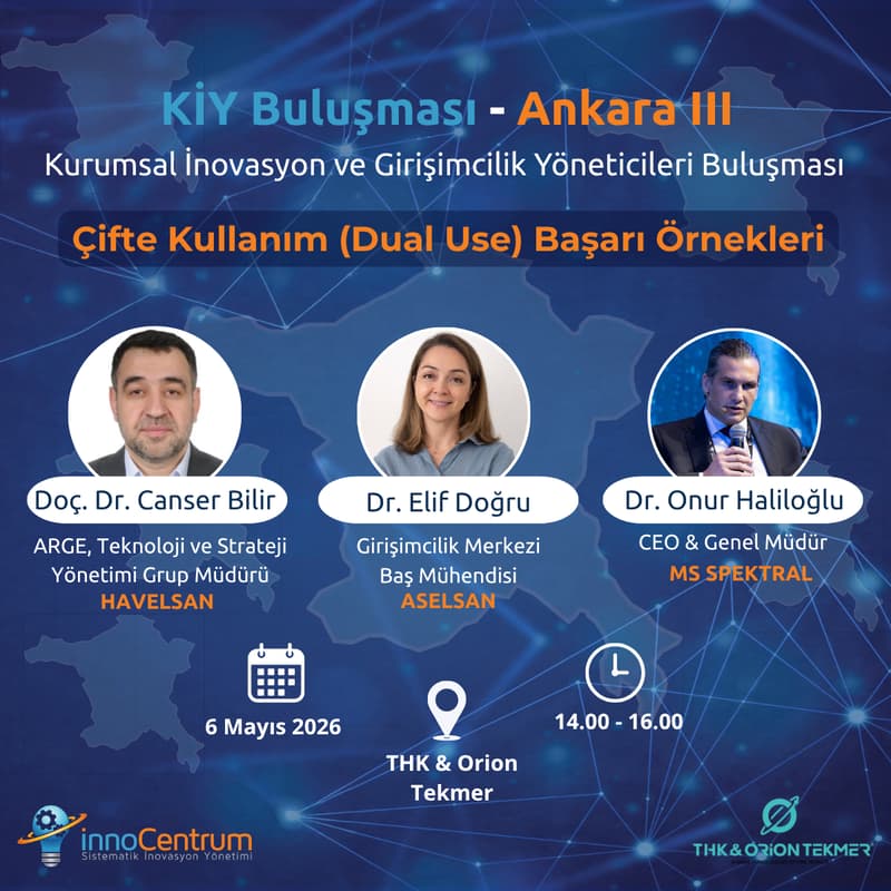 Cover Image for KİY Buluşması - Ankara III - Çifte Kullanım (Dual Use) Başarı Örnekleri