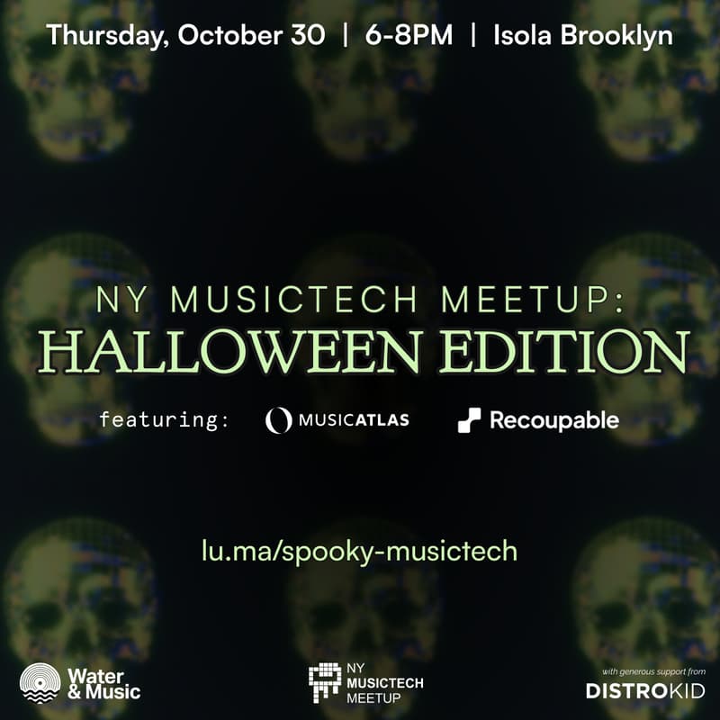 Cover Image for NY MusicTech Meetup & Demo Night — Halloween Edition