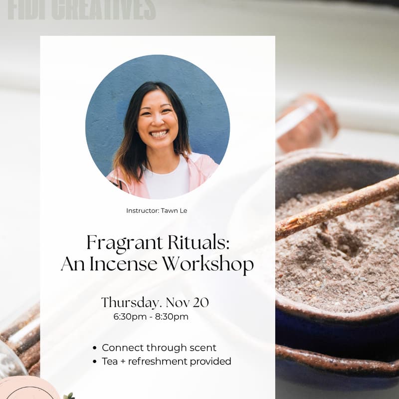 Cover Image for Fragrant Rituals: An Incense Making Workshop