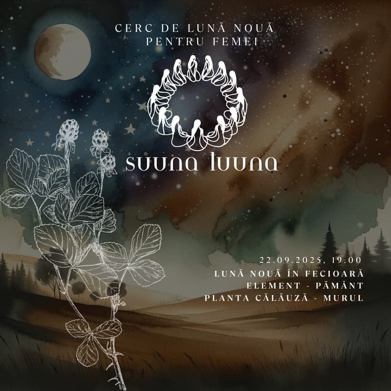 Cover Image for Cerc de lună nouă pentru femei - SUUNA LUUNA (septembrie)