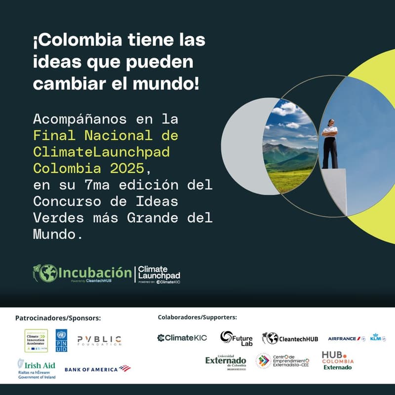 Cover Image for Final Nacional ClimateLaunchpad - Colombia 2025
