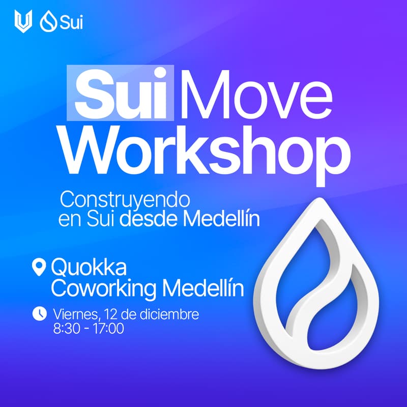 Cover Image for Sui Move - Workshop Medellin