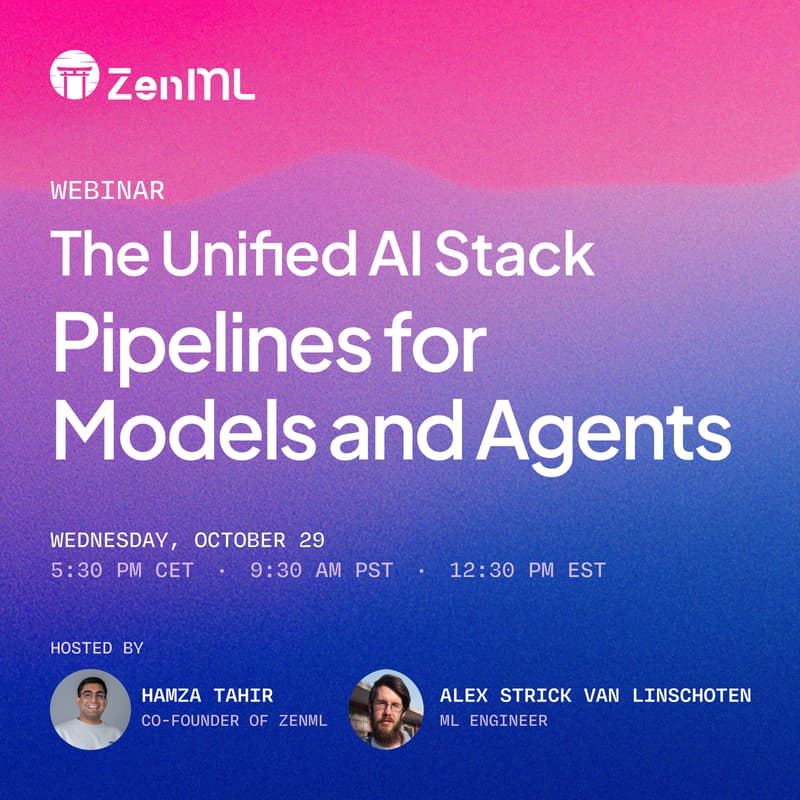 Cover Image for The Unified AI Stack: Pipelines for Models and Agents