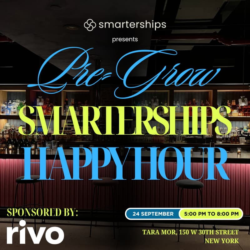 Cover Image for Pre-Grow Smarterships Happy Hour