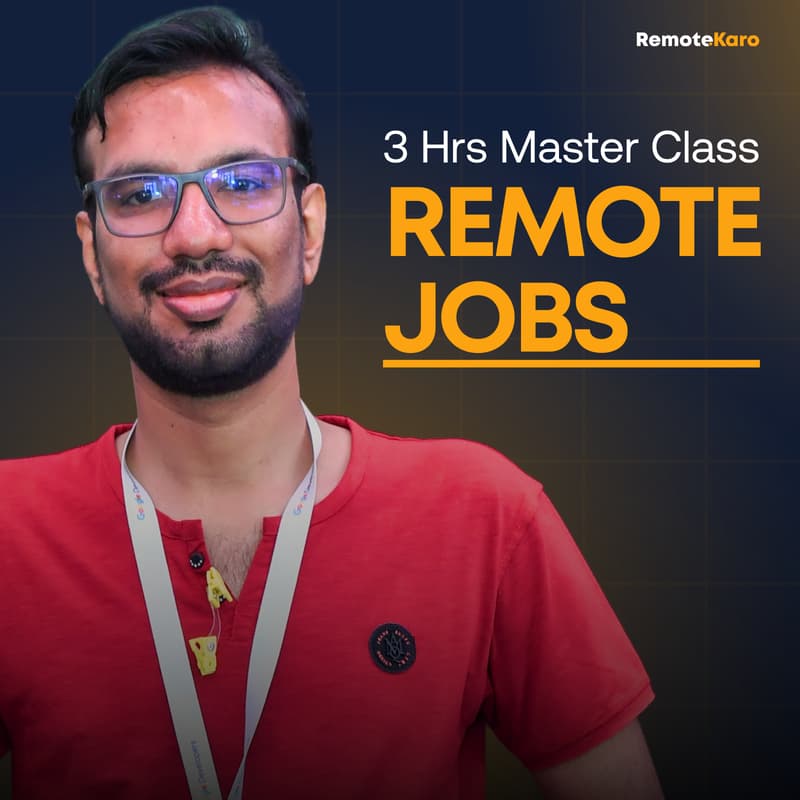 Cover Image for Exclusive Masterclass on Landing Remote Jobs (Urdu/Hindi)