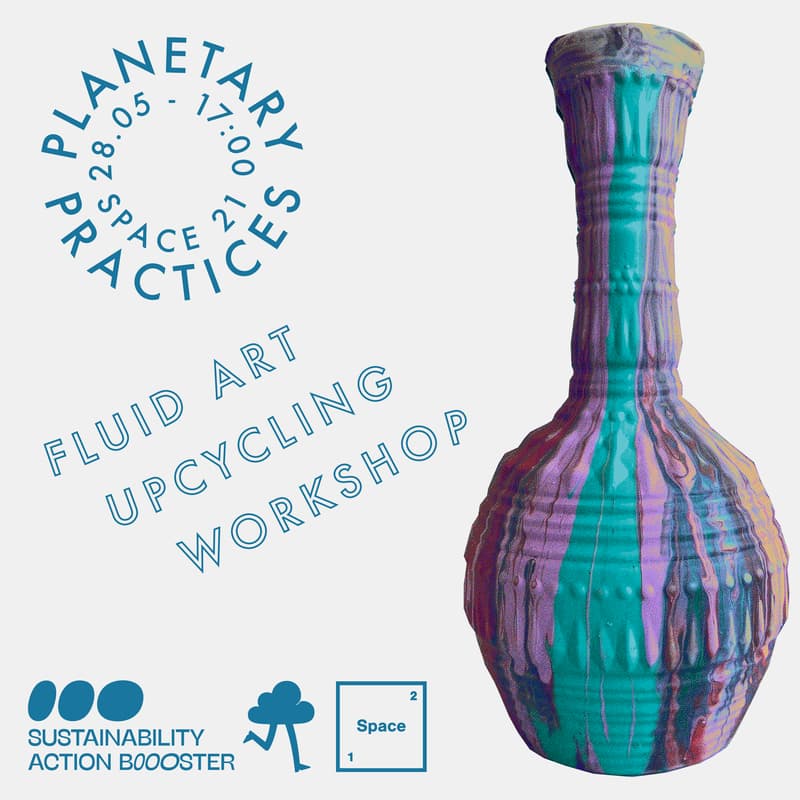 Cover Image for Planetary Practices #2 - Fluid Art Upcycling Workshop