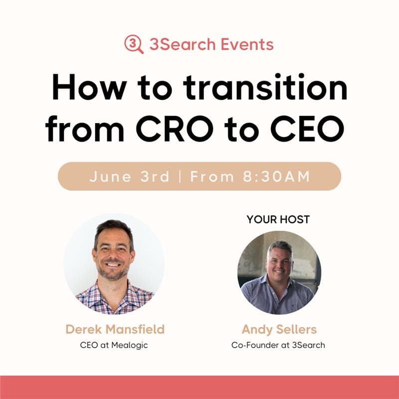 Cover Image for How to transition from CRO to CEO