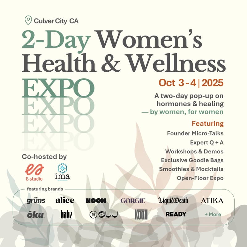 Cover Image for 2-Day Women's Health & Wellness Expo (Fri. 10/3 & Sat. 10/4)