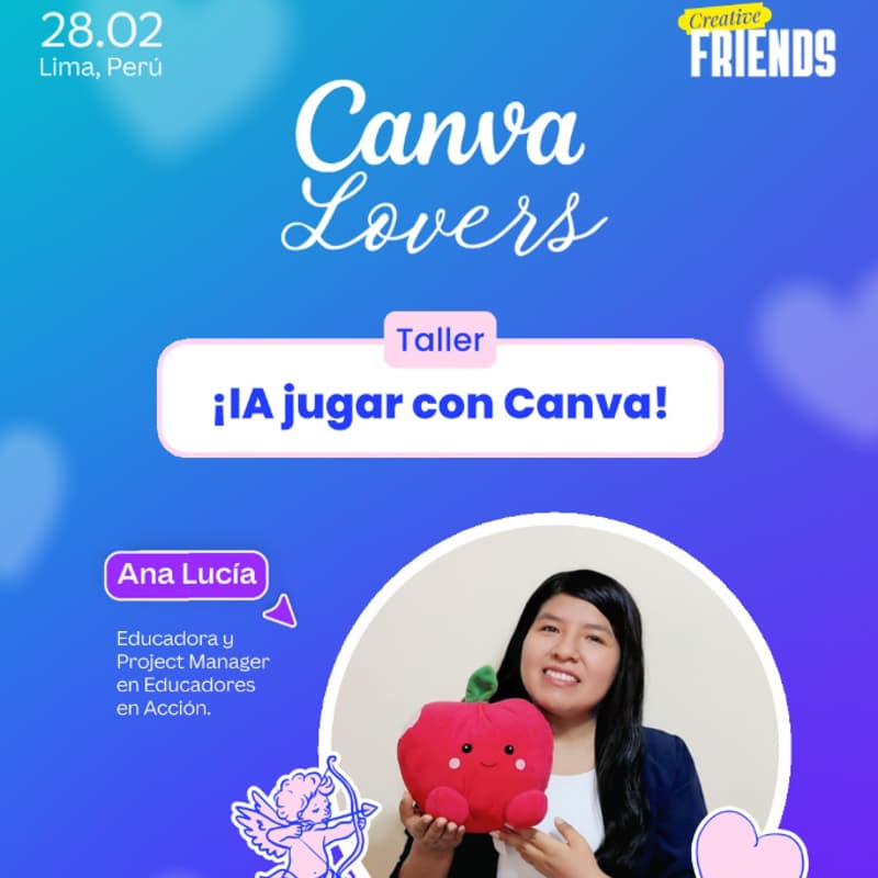 Cover Image for Taller: ¡IA jugar con Canva!