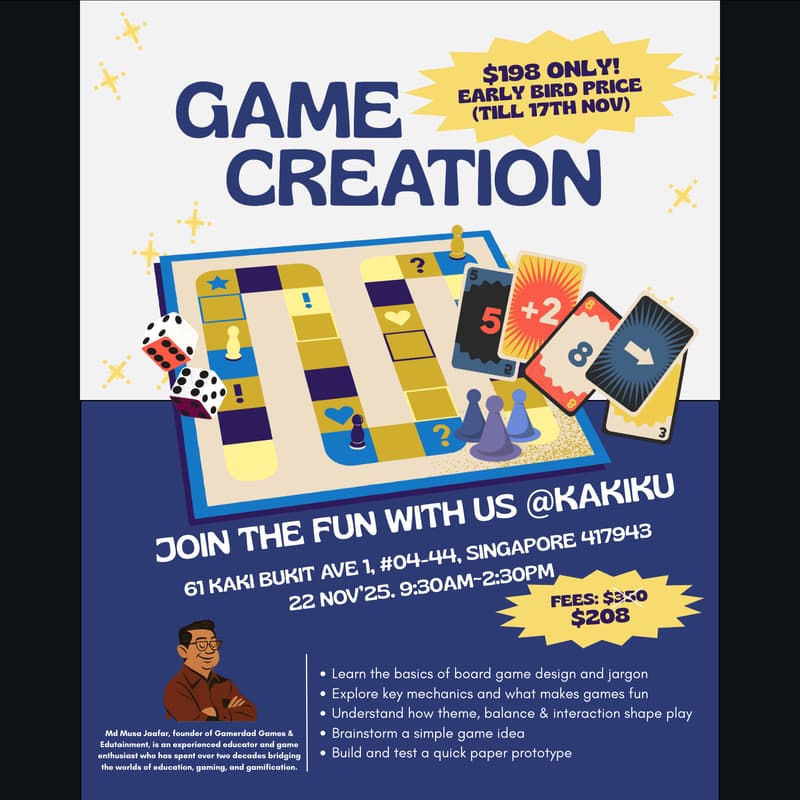 Cover Image for Masterclass: Game Design & Creation for Education & Scenario Play