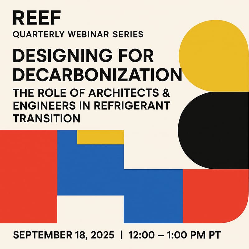 Cover Image for REEF Presents: "Designing for Decarbonization"