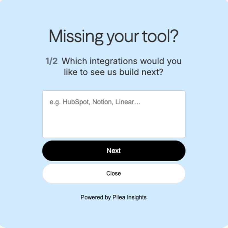Cover Image for Build a customer feedback engine with limited time and budget.