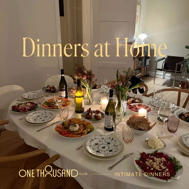 Cover Image for Dinners at Home x If you could have dinner with anyone, living or dead, who and why?