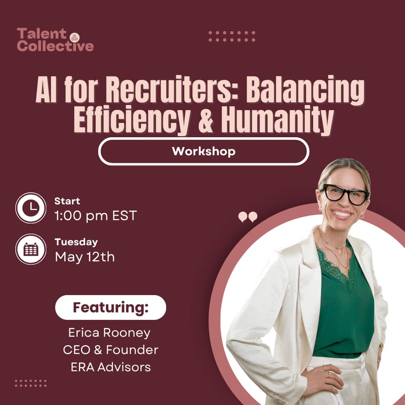 Cover Image for AI for Recruiters: Balancing Efficiency & Humanity