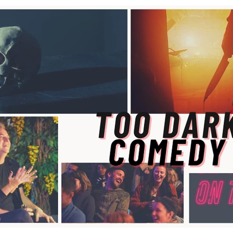 Cover Image for Too Dark Comedy with Portia (by Teddy Hall)