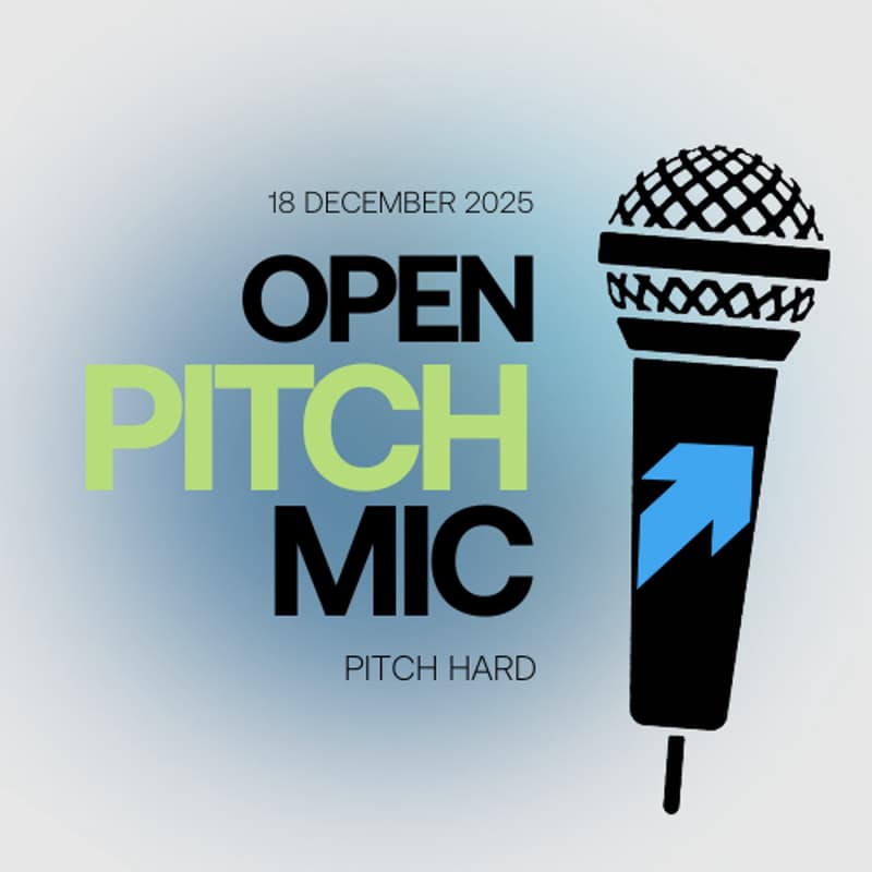 Cover Image for Open Pitch Mic: Pitch Hard