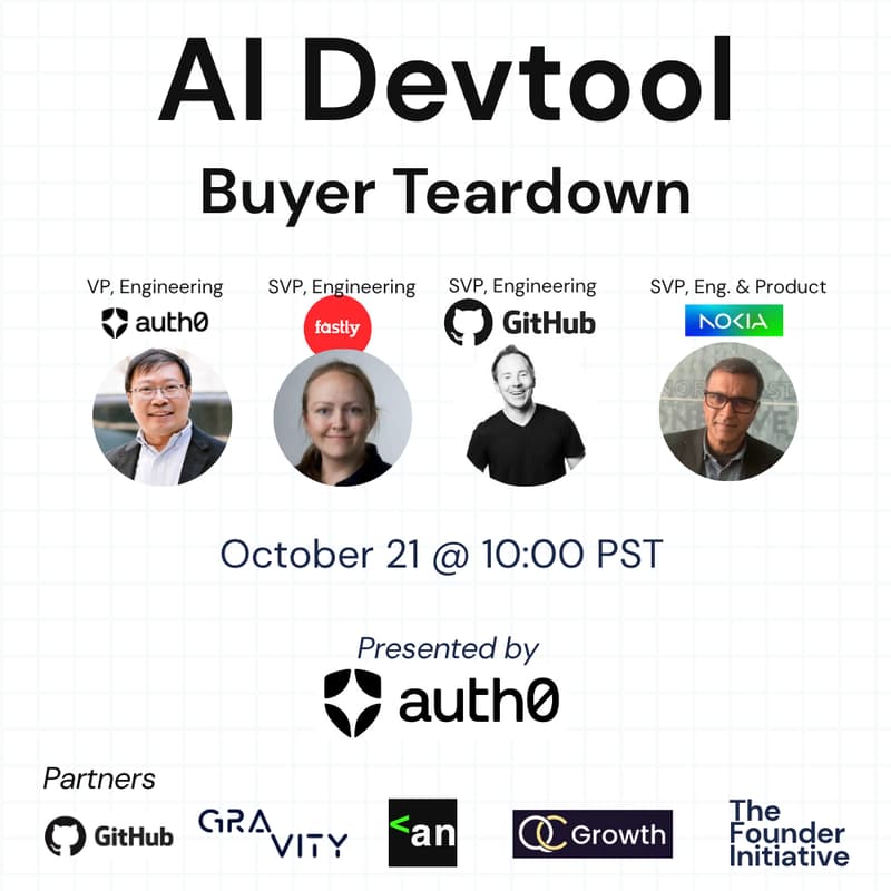 Cover Image for AI Devtool Buyer Teardown: Pitch VPs of Engineering