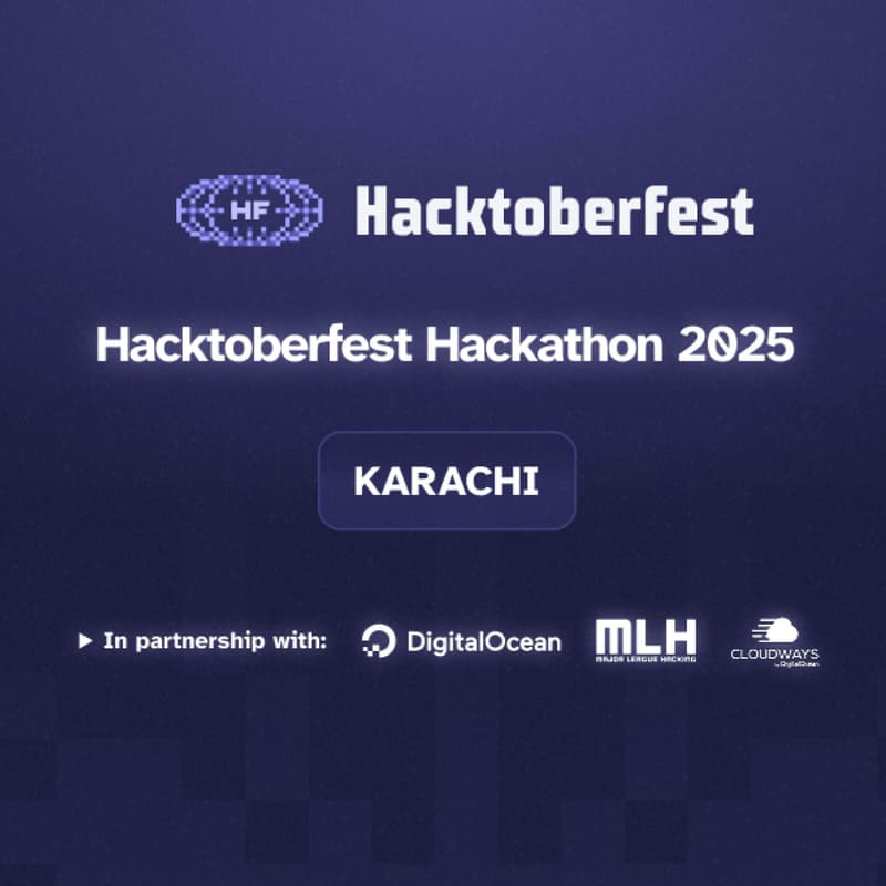 Cover Image for Hacktoberfest Hackathon 2025 - Karachi