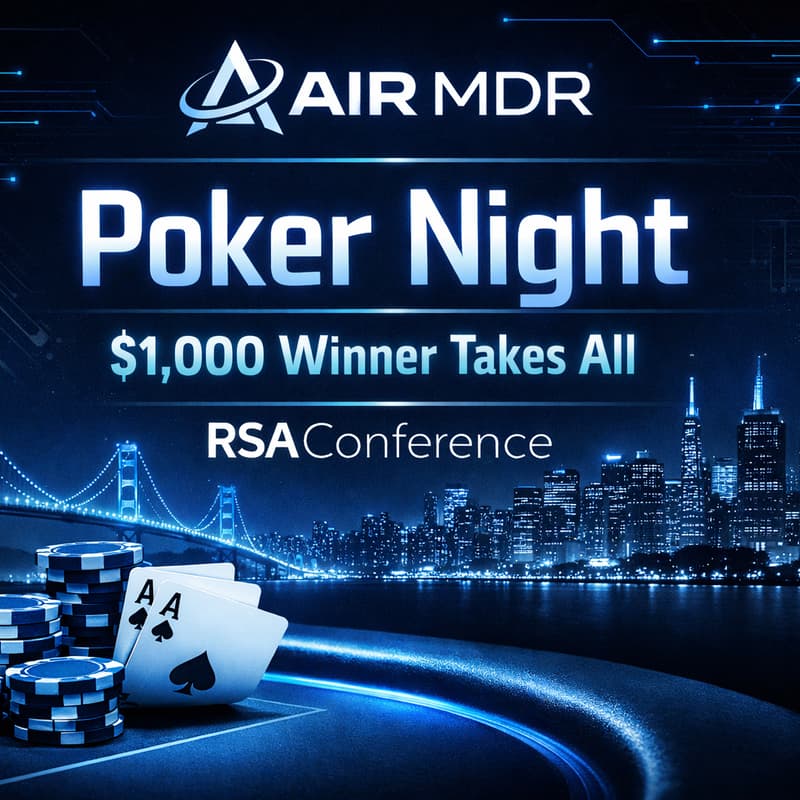 Cover Image for Poker @ RSA with AirMDR