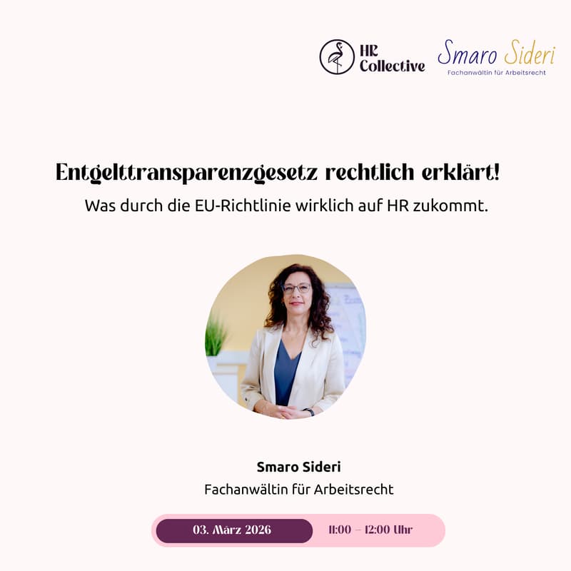 Cover Image for Entgelttransparenzgesetz rechtlich erklärt!