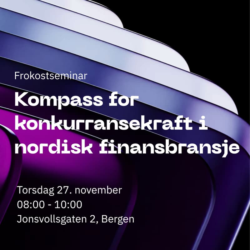 Cover Image for Kompass for konkurransekraft i nordisk finansbransje