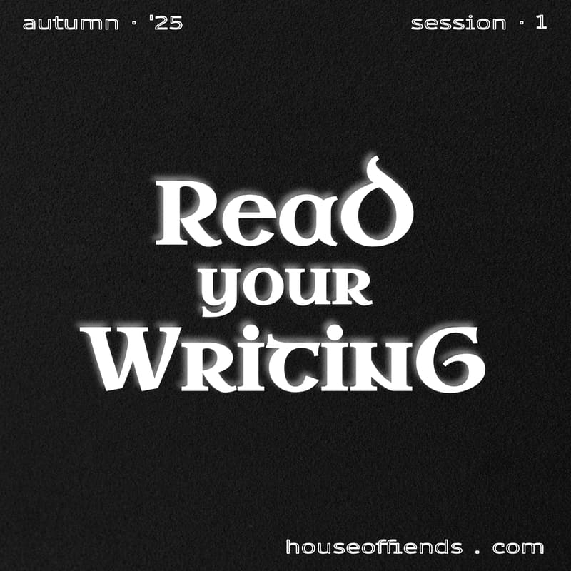 Cover Image for Read Your Writing @ New Stadium