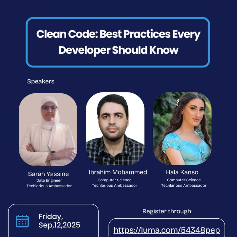 Cover Image for Clean Code: Best Practices Every Developer Should Know