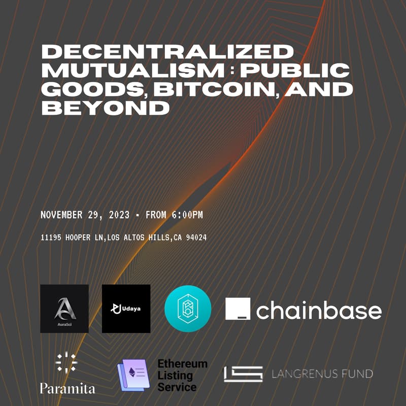 Cover Image for Decentralized Mutualism: Public Goods, Bitcoin, and Beyond