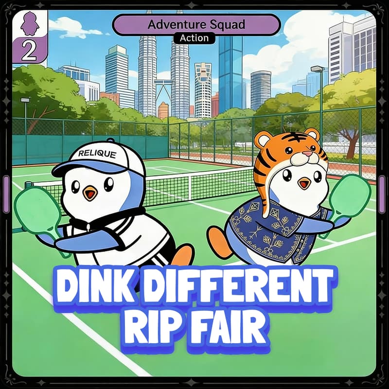 Cover Image for Dink Different. Rip Fair : Pickleball