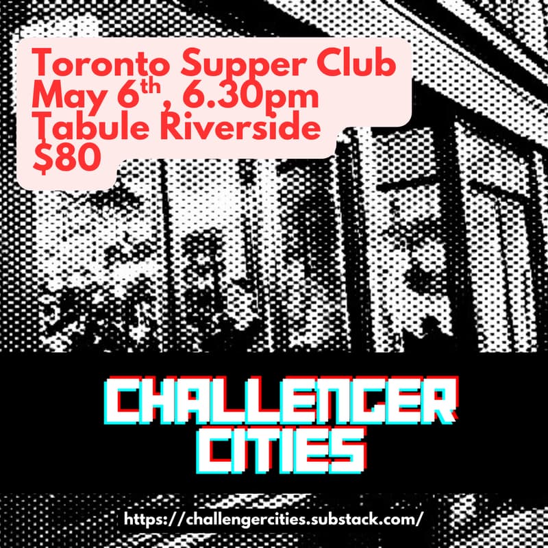 Cover Image for Challenger Cities Supper - Toronto