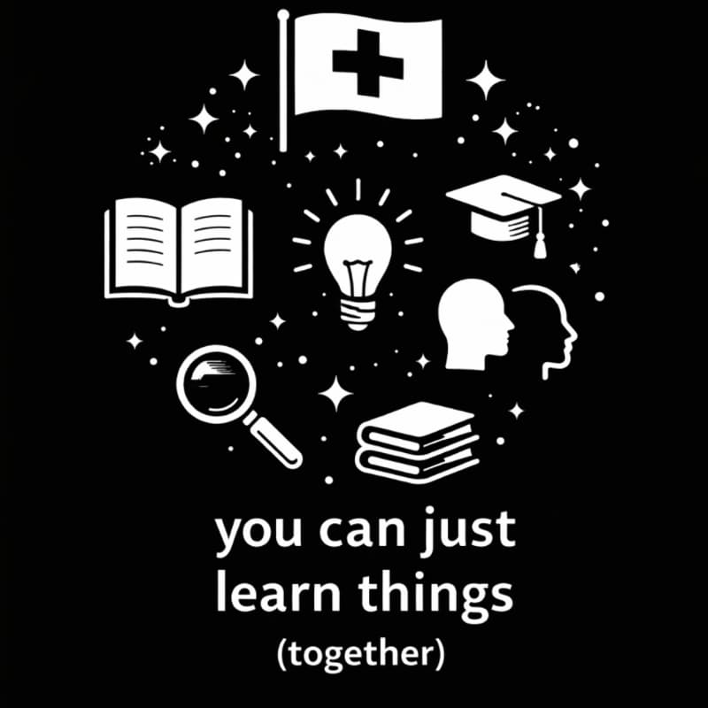 Cover Image for you can just learn things (together)