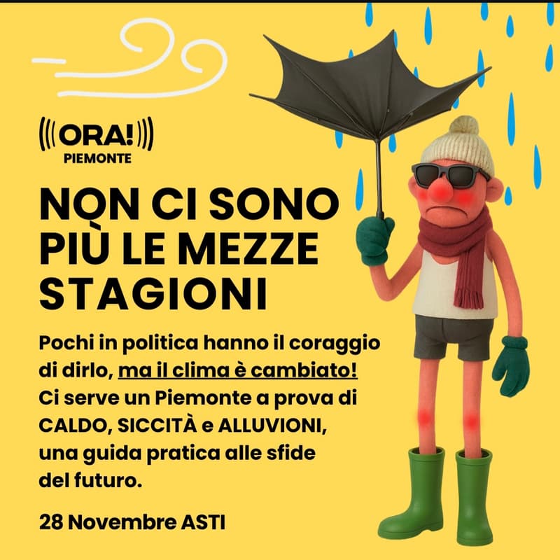 Cover Image for ORA! Piemonte - Non ci sono più le mezze stagioni