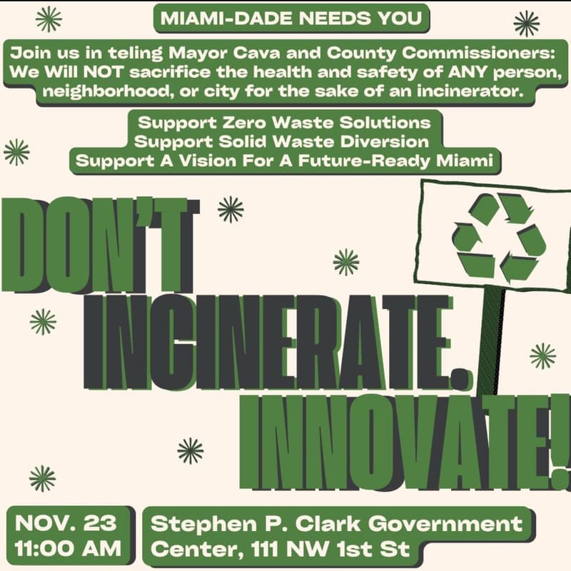 Cover Image for Sierra Club: Don’t incinerate, innovate!