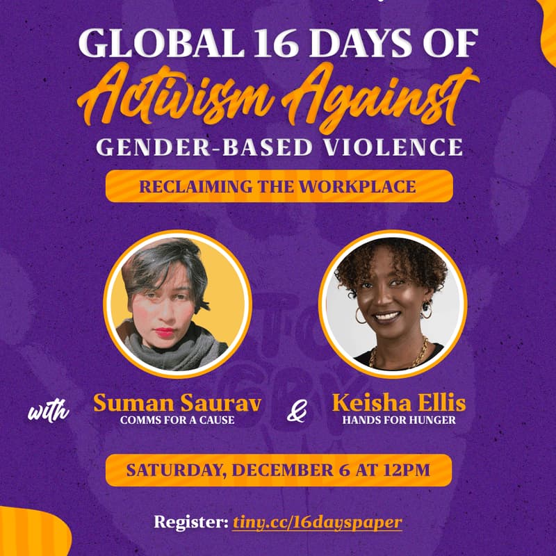 Cover Image for Reclaiming the Workplace with Suman Saurav & Keisha Ellis