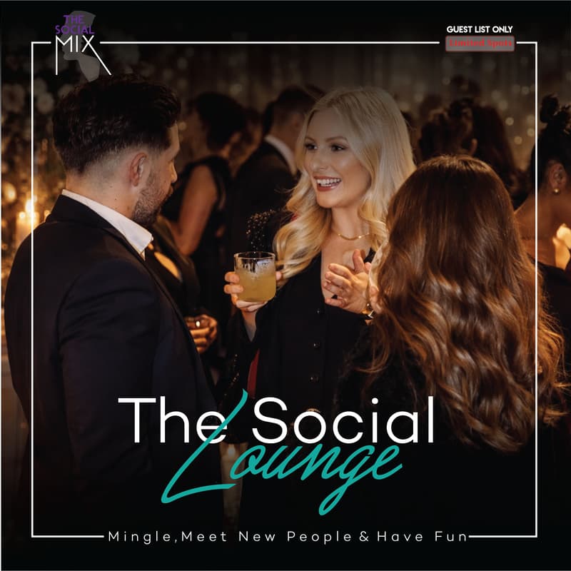Cover Image for The Social Lounge : Mingle, Meet New People & Have Fun