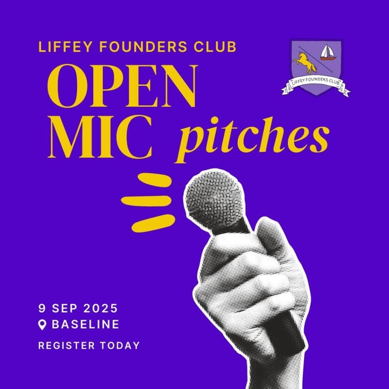 Cover Image for Liffey Founders Club - Open Mic Pitches