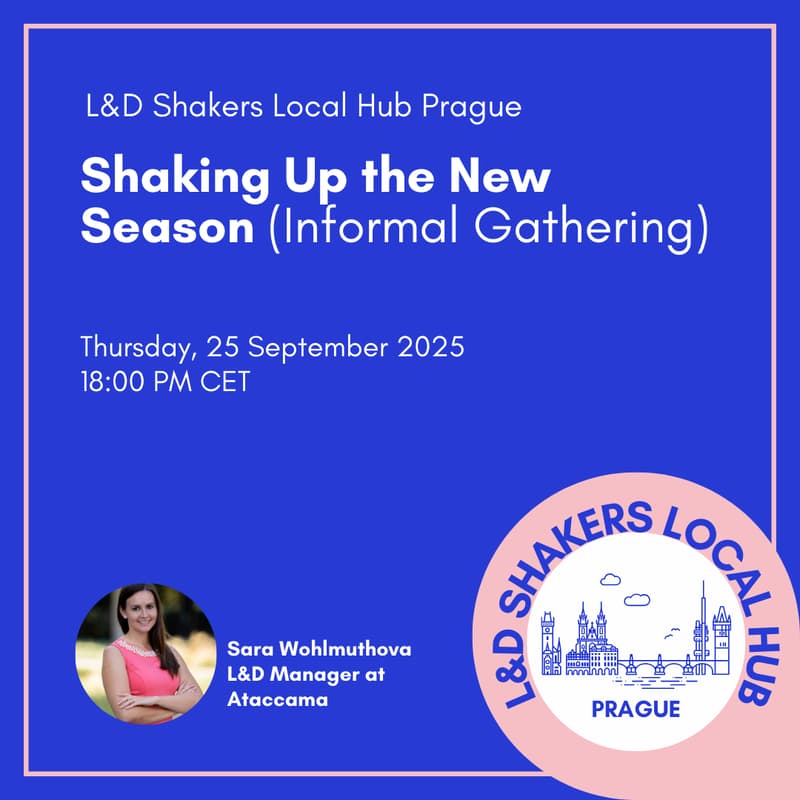 Cover Image for Local Hub Prague: Shaking Up the New Season (Informal Gathering)
