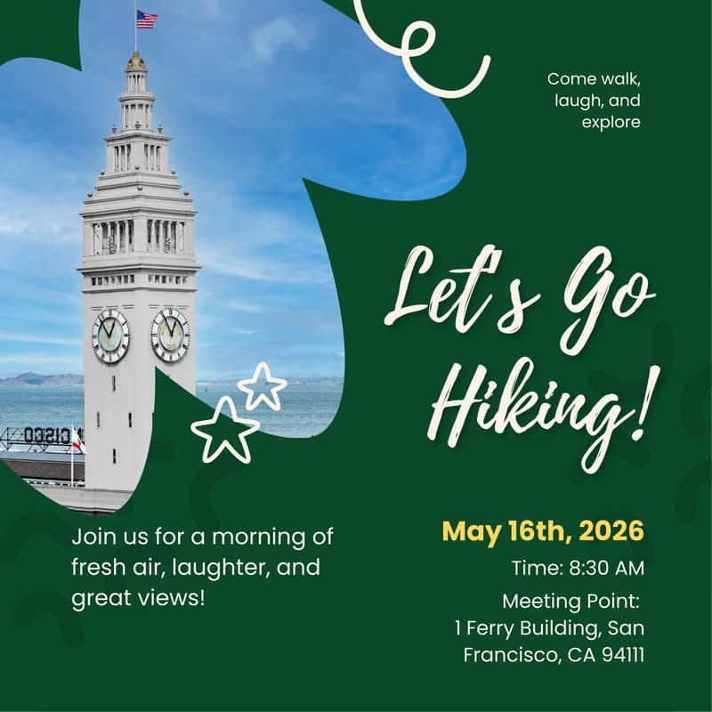 Cover Image for Female Founders Urban Hike: Discover San Francisco