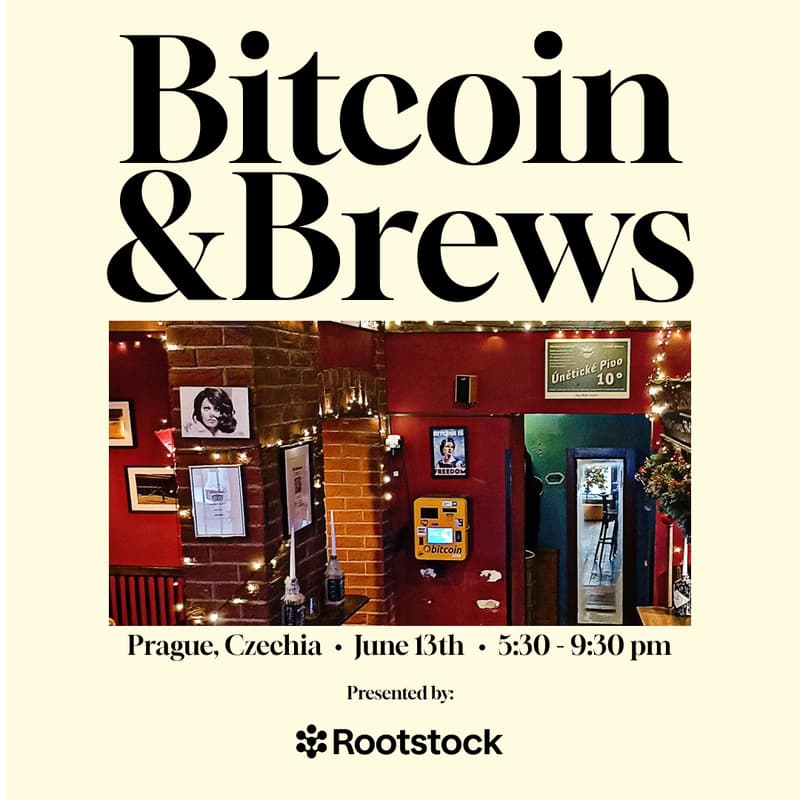 Cover Image for Bitcoin & Brews - Prague Edition
