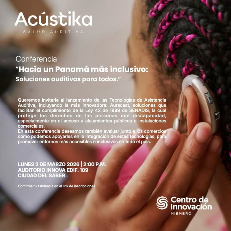 Cover Image for Panamá da un paso hacia la inclusión auditiva total: conoce las tecnologías que cambiarán tus espacios!