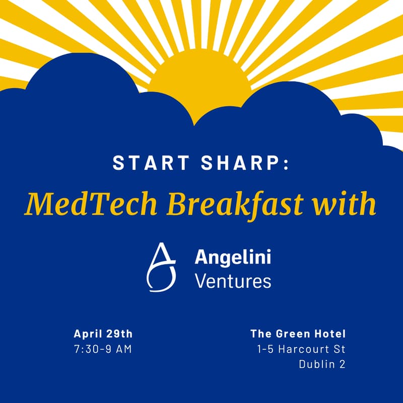 Cover Image for Start Sharp: MedTech Breakfast with Angelini Ventures