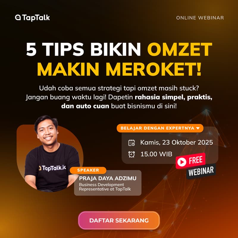 Cover Image for 5 Tips Bikin Omzet Makin Meroket!
