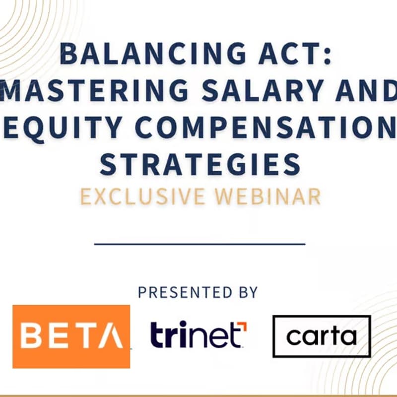Cover Image for Balancing Act: Mastering Salary and Equity Compensation Strategies