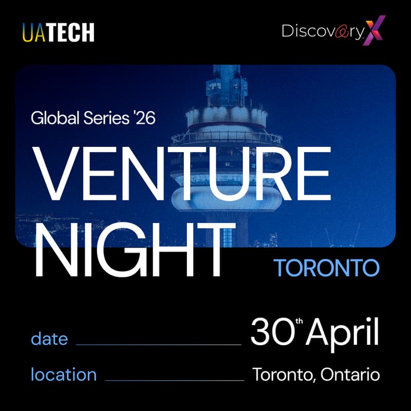 Cover Image for UAtech Venture Night @ DiscoveryX – The Ultimate Startup & Investor Experience!