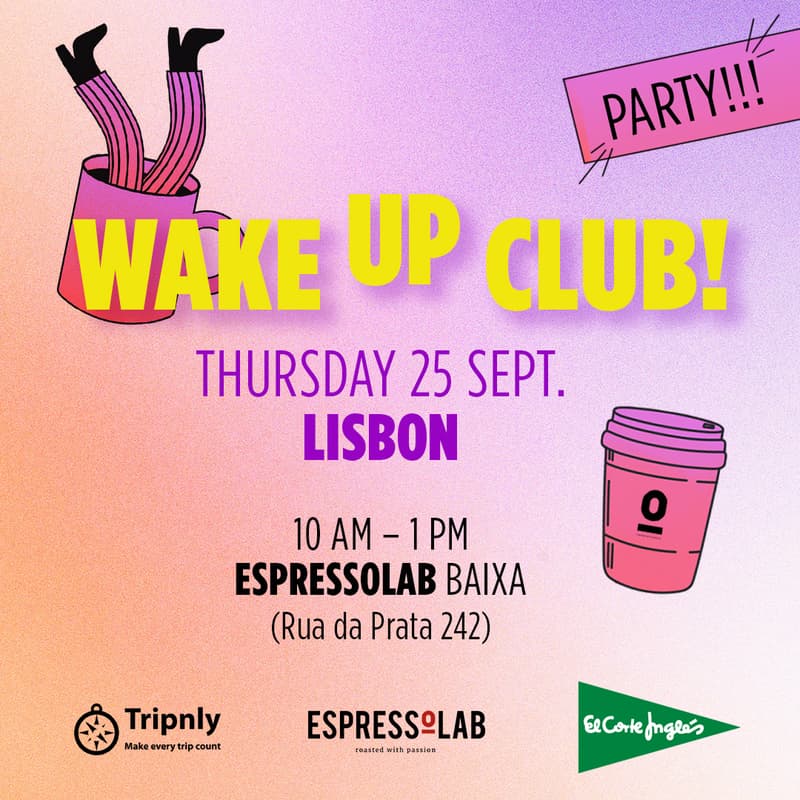 Cover Image for "Wake Up Club" by El Corte Inglés x Espressolab Portugal x Tripnly