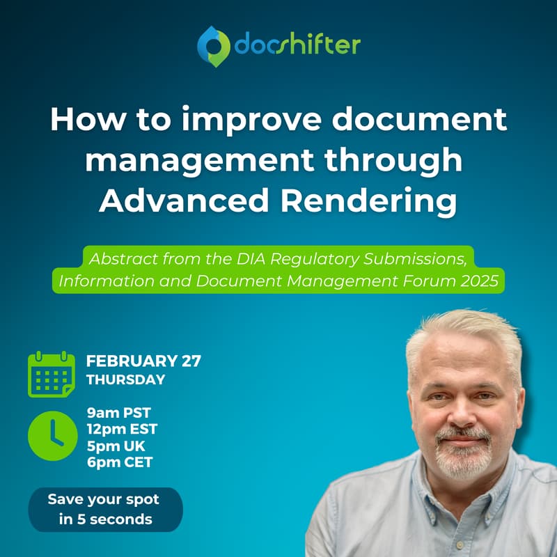 Cover Image for How to improve document management through Advanced Rendering.