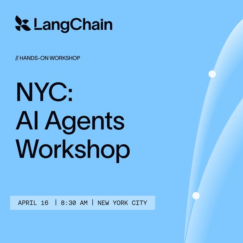 Cover Image for LangChain Presents: AI Agents Workshop with Harrison Chase