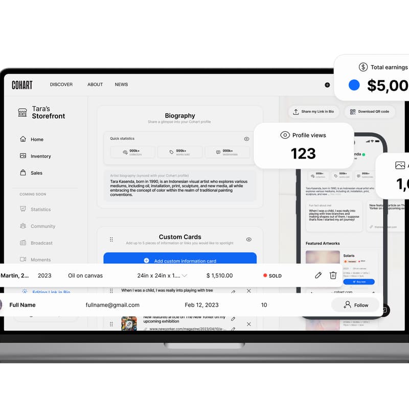 Cover Image for New Feature Webinar: Artist Storefront and Link-in-Bio Tools